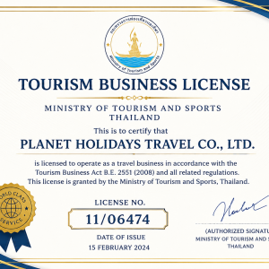 Tourism Business License — No. 11/06474