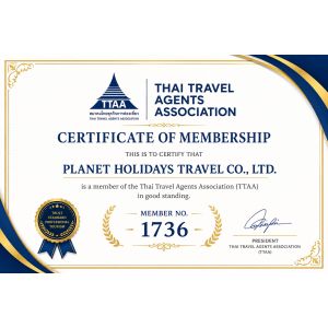 Thai Travel Agents Association (TTAA) — Member No. 1736